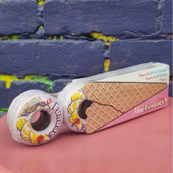lavender skate park roller skate wheels ice cream print