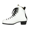 moxi skate jack 2 artistic leather suede boot white black laces vegan
