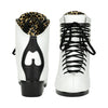 moxi skate jack 2 artistic leather suede boot white black laces vegan