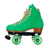 moxi lolly green apple roller skates with green moxi gummy 78a wheels