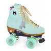 teal green floss moxi roller skates 
