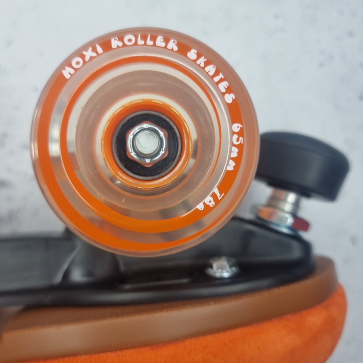 MOXI GUMMY CLEAR ORANGE 65MM 78A WHEEL 