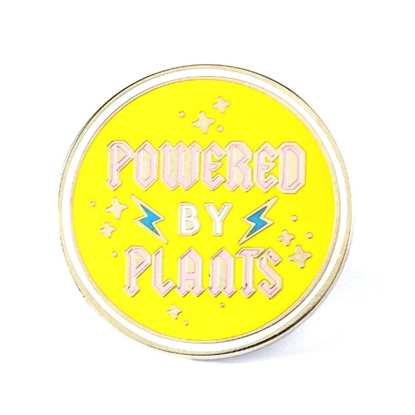 powered by plants pin 