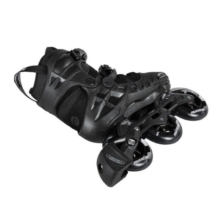 tri inline skate black 