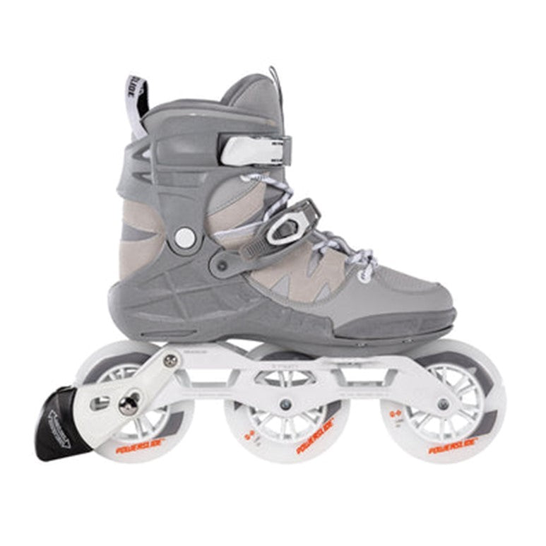 grey 110mm inline skate recreation 