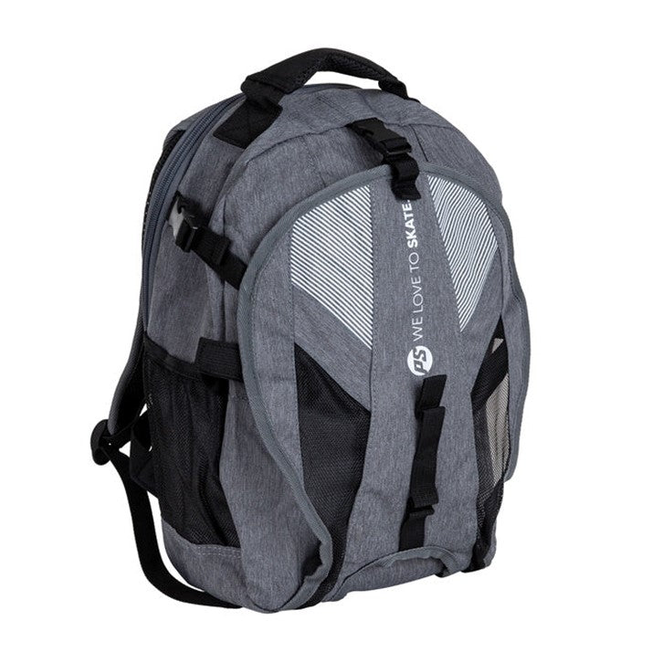 Powerslide Fitness Grey Skate Backpack - Lucky Skates