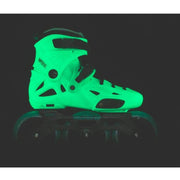 aqua glow in the dark tri skate inline skates  