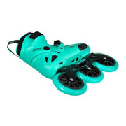 TRI SKATES TEAL ROLLERBLADES 