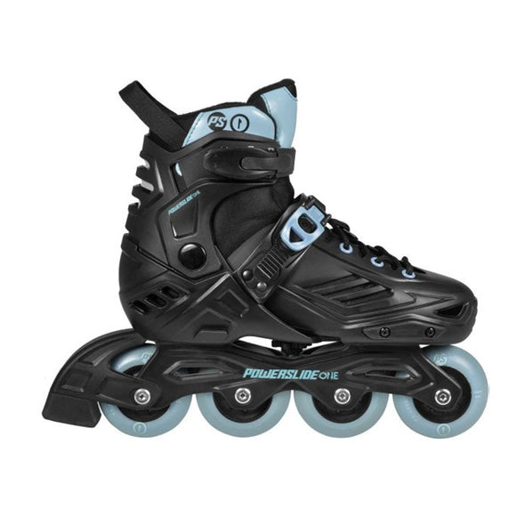 kids adjustable inline skate black blue 