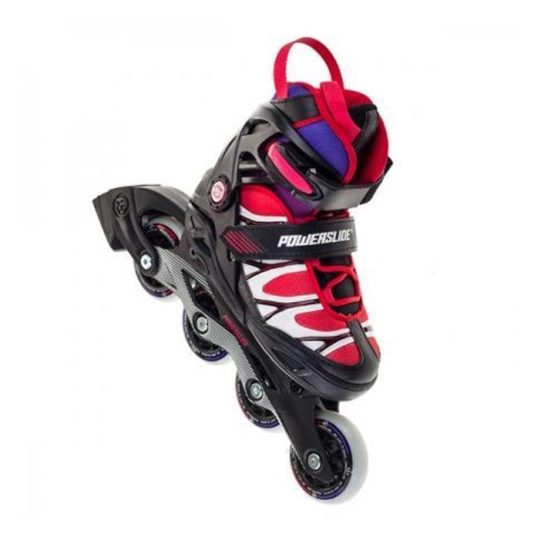 Kids Adjustable Powerslide Phuzion Orbit Red Purple Inline Skates *Last Ones* US 12J-2 - Lucky Skates