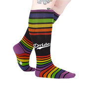 Team Pride Rainbow Stretch-It Knee High Socks - Lucky Skates