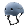 skate helmet light blue matt 