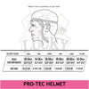 Pro-tec Classic Grey Matte Helmet - Certified