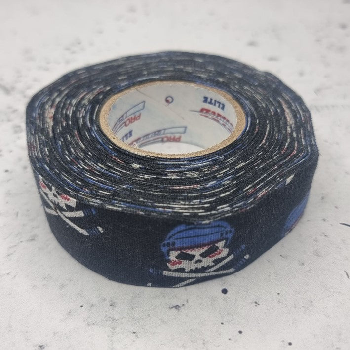 skull crossbones hockey tape 