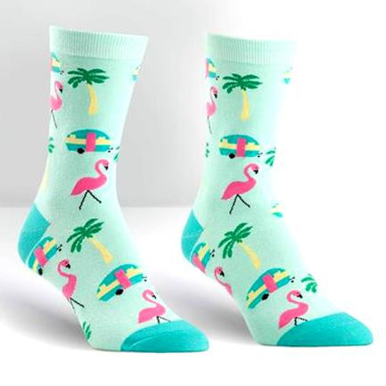 florida-flamingo-socks