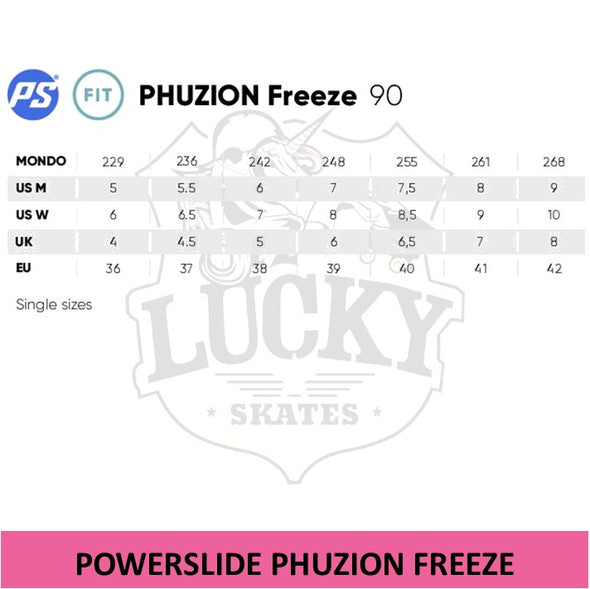 Powerslide Phuzion Radon Freeze 90 Inline Skates