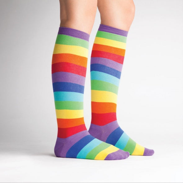 Super Juicy Rainbow Stretch-it Knee High Socks