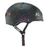 black glitter certified skate helmet s1 lifer 