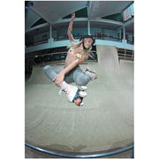 GIRL RAMP SKATING WEARING BLACK GLITTER S1 SKATE HELMET