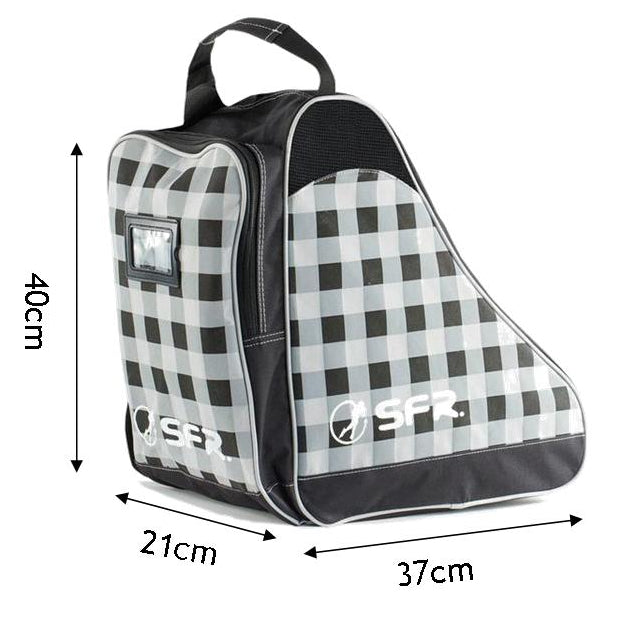 SFR Black Check Skate Bag - Lucky Skates