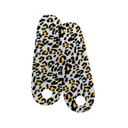 leopard print roller skate toe guard protectors