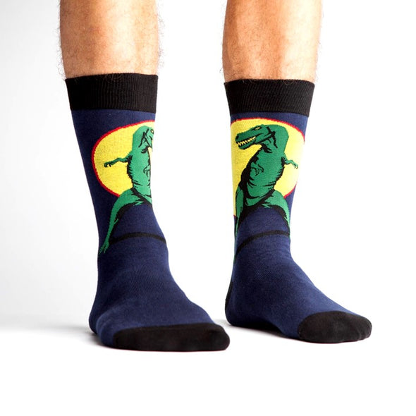 T-Rex Men's Crew Socks
