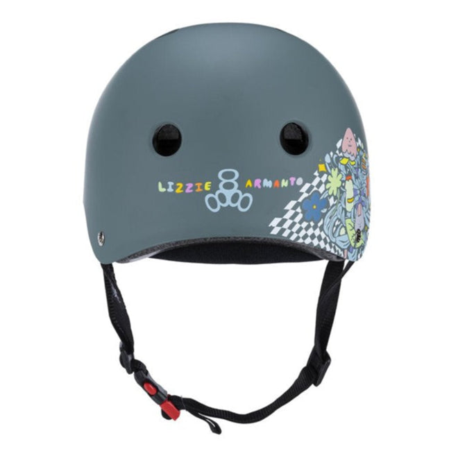 Triple 8 Certified Sweatsaver Skate Helmet Lizzie Armanto - Lucky Skates