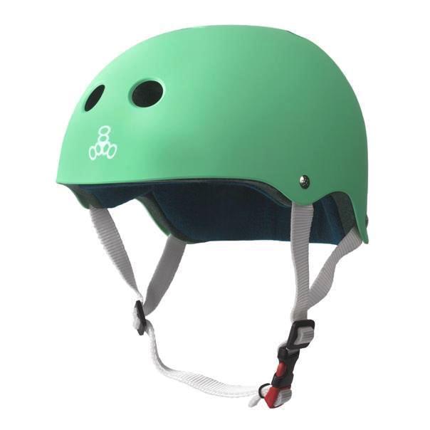 Triple 8 Certified Sweatsaver Skate Helmet Mint Green - Lucky Skates