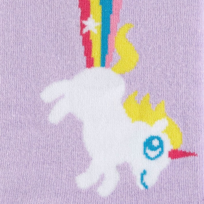 Rainbow Blast Unicorn Stretch-It Knee High Socks