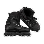 black aggressive skates 