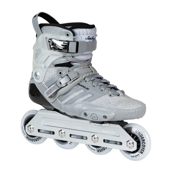 grey inline skates 