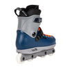 usd sway blue grey orange aggressive inline skates 