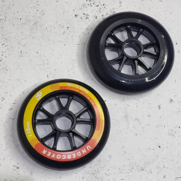 Undercover Black Inline Wheel 110mm 86A *3 left*