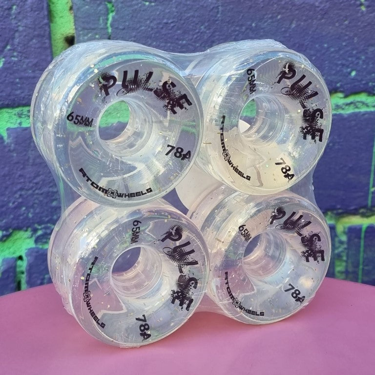 Atom Pulse Glitter Wheels 78A - 4 pack - Lucky Skates