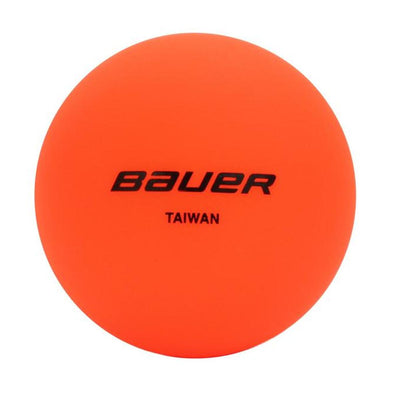 bauer hockey ball orange 