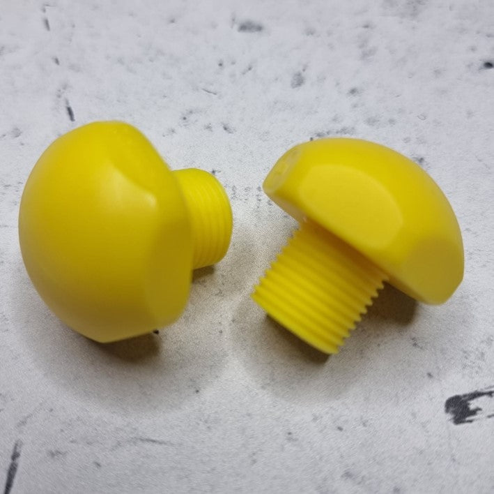 yellow dance jam plugs for rollerskates 