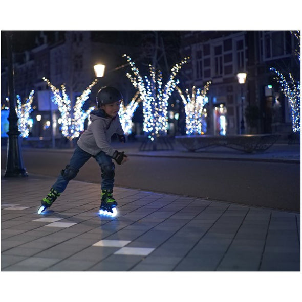 Kids Adjustable Bladerunner Phoenix Flash Green Inline Skates