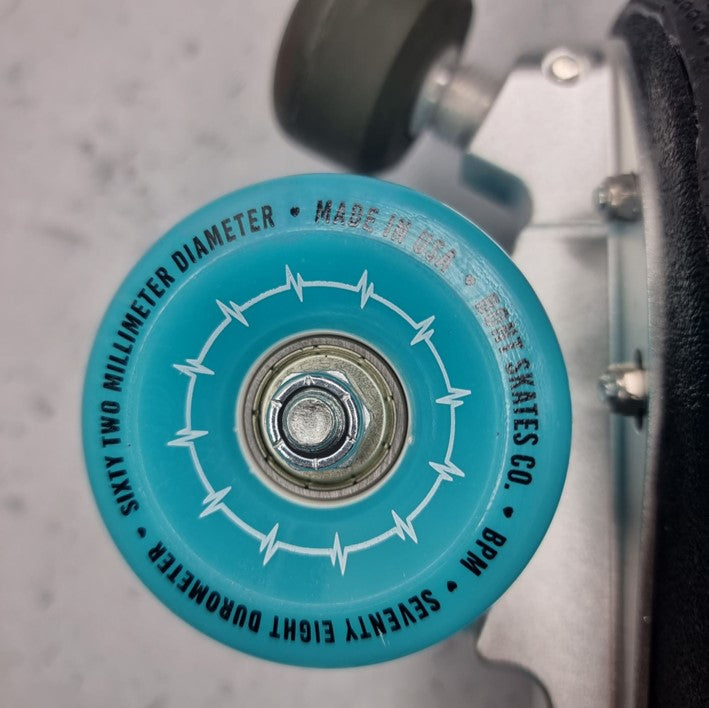 aqua blue outdoor roller skate wheel 