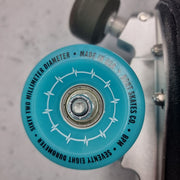 blue outdoor rollerskate wheel 