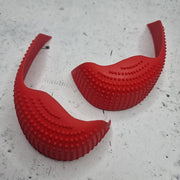 RED ROLLER SKATE BUMPERS