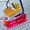inline rollerblade wheel bearing press machine orange , roller skate quad bearing press red 