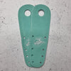 pastel mint leather suede roller skate toe guard strip protecter