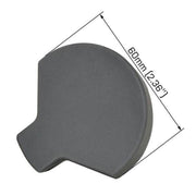 grey large roller skate toe stops