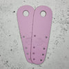 pastel pink leather skate toe guard strip protecter
