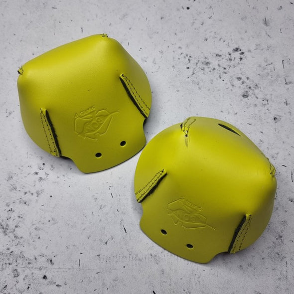 yellow leather skate toe guard snouts 