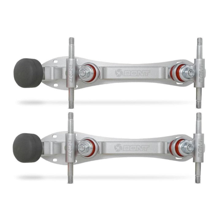 silver roller skate plate adjustable toe stops