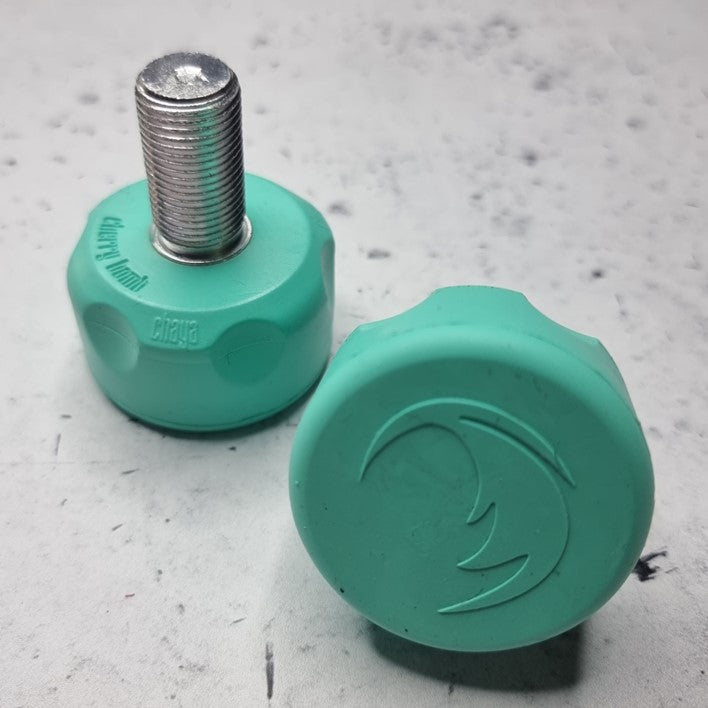 teal roller skate brake 