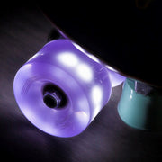 Chaya Light Up Neon Purple Wheels 78A - 4 pack - Lucky Skates