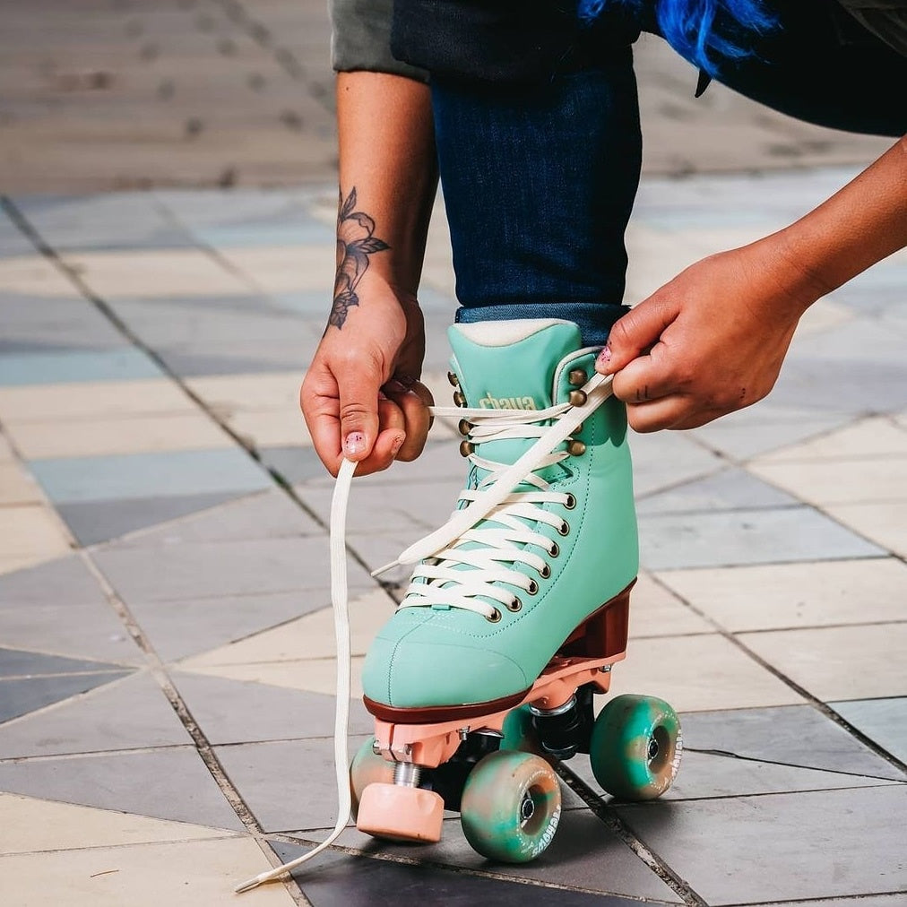 Chaya Melrose Elite Sherbet Lime Roller Skates - Lucky Skates