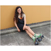 Chuffed Wanderer Olive Green Roller Skates